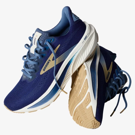 Brooks Ghost 17 in Blue/Starfish