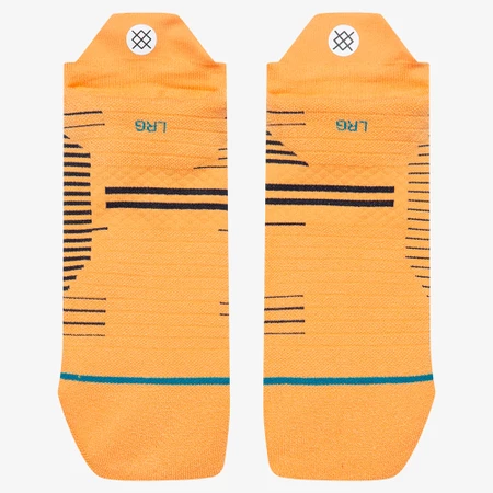 Stance Run Light Tab Socks in Mango