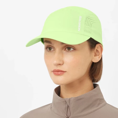 Salomon Shakeout Cap in Lime Green
