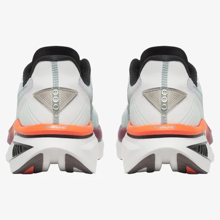 Saucony Endorphin Azura in White/Crimson