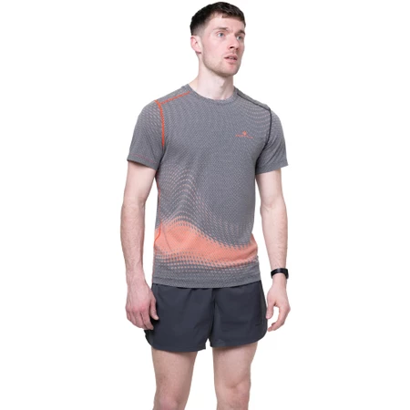 Ronhill Tech Golden Hour Tee in Ronhill Red