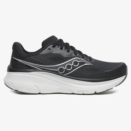 Saucony Guide 19 Wide in Black/Silver