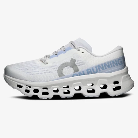 On Cloudmonster 3 in White/Frost