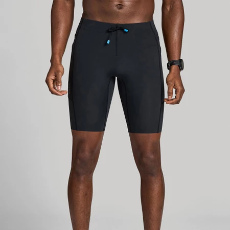 Janji 8in Trail Half Tights in Midnight