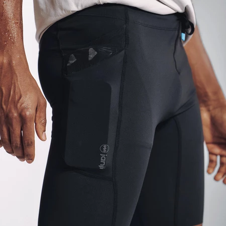 Janji 8in Trail Half Tights in Midnight