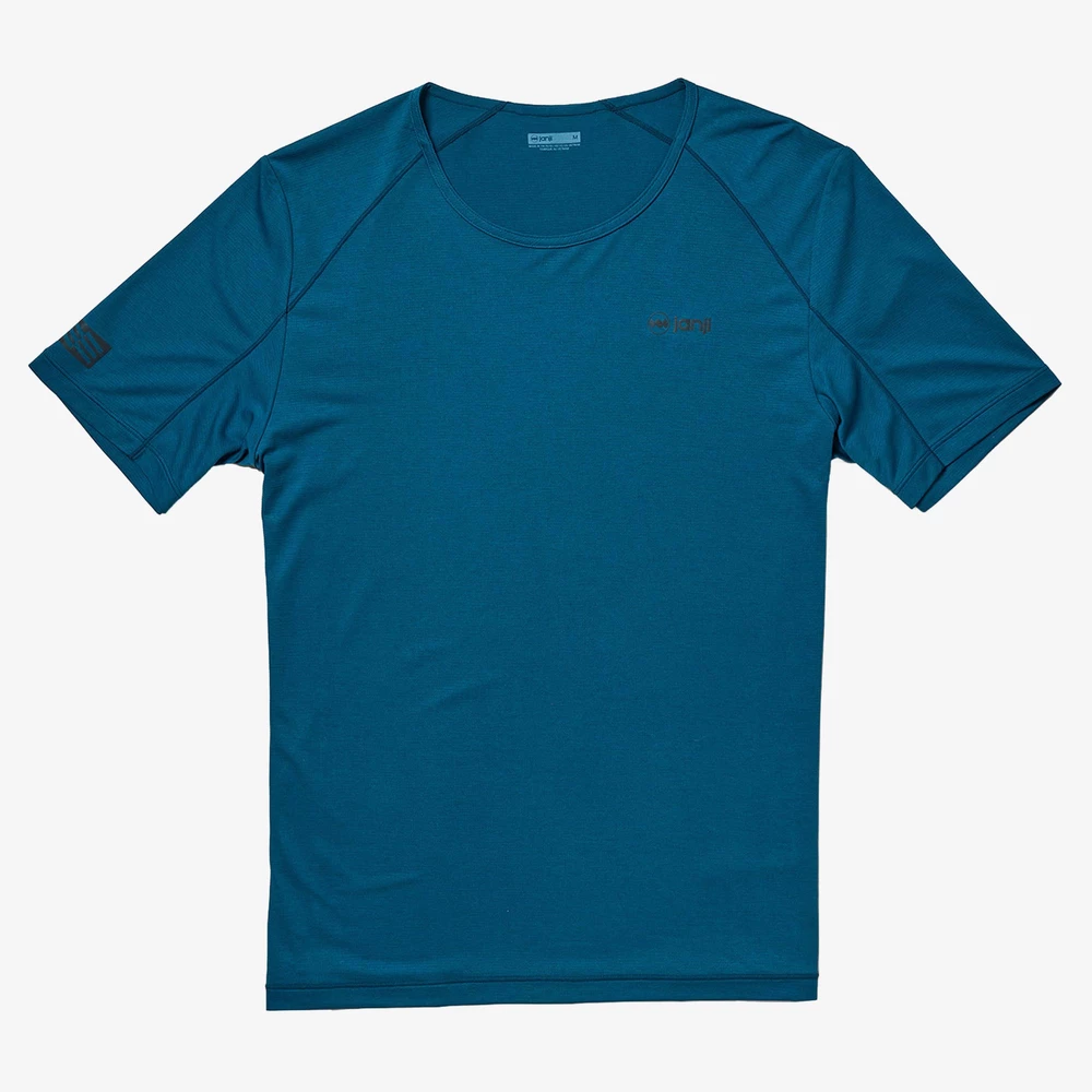 Janji Run All Day Tech Tee in Tidal