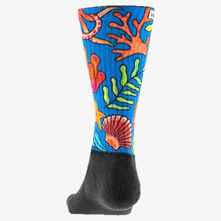 INJINJI  Trail Midweight Crew Toe Socks