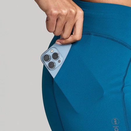 Janji Pace 7in Half Tights in Tidal