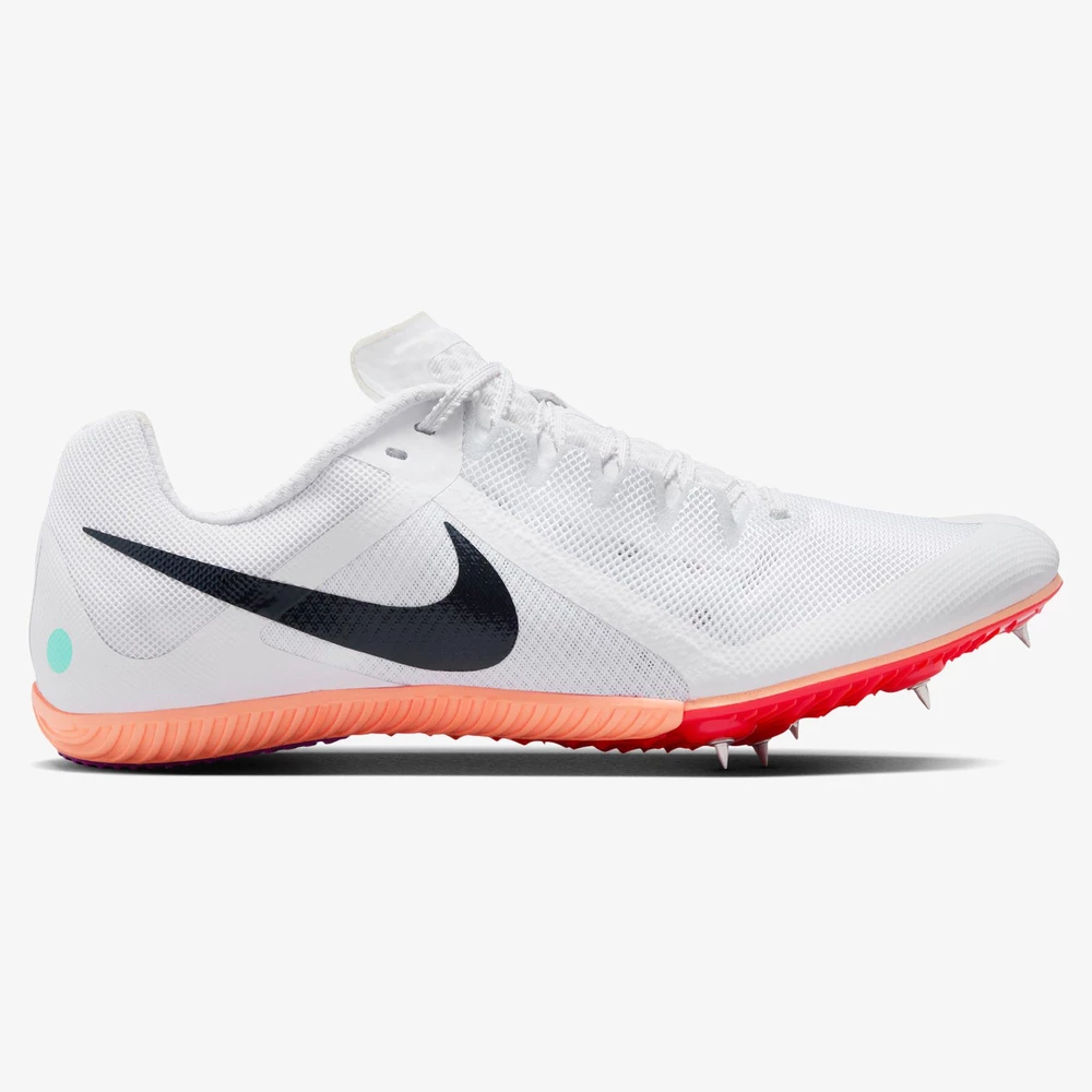 Nike Zoom Rival Multi in White/Crimson