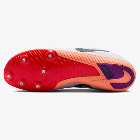 Nike Zoom Rival Multi in White/Crimson