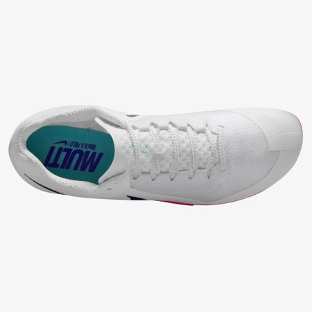 Nike Zoom Rival Multi in White/Crimson