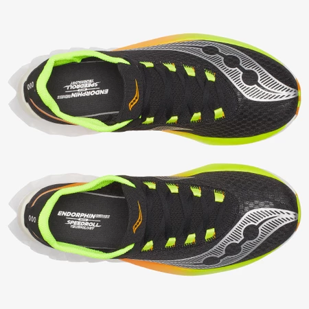 Saucony Endorphin PRO 4 in BLACK/VO2 