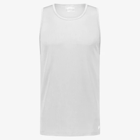 2XU Aero Mesh Tank in White/Silver