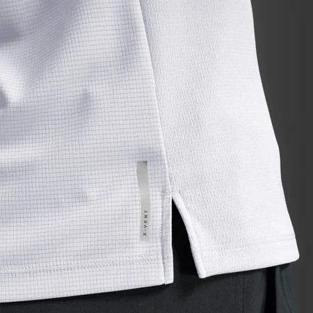 2XU Aero Mesh Tank in White/Silver