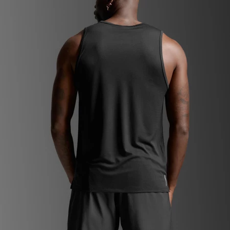 2XU Aero Mesh Tank in Black