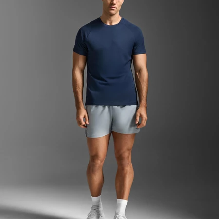 2XU Aero Mesh Tee in Midnight