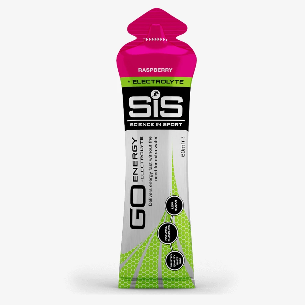 SIS Go Gel + Electrolytes in Raspberry