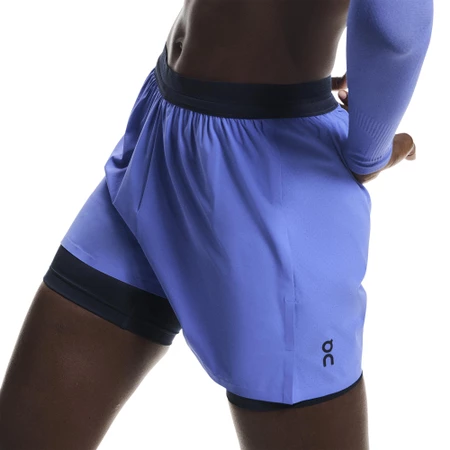 On 3in Performance 2-in-1 Shorts in Sailor