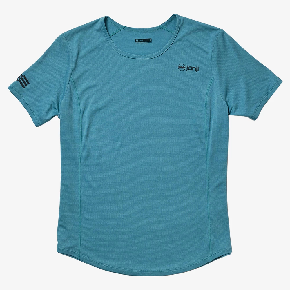 Janji Run All Day Tee in Cerulean