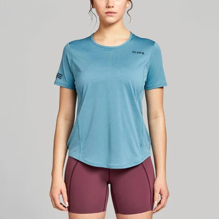 Janji Run All Day Tee in Cerulean