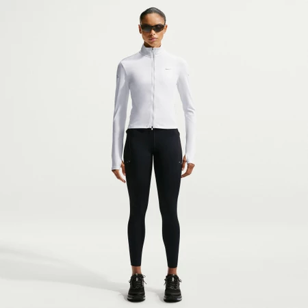 Nike Swift High-Waisted 7/8 Running Leggings in Black