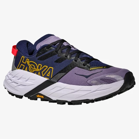 Hoka Speedgoat 7 in Purple/Navy