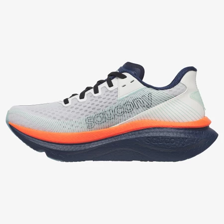 Saucony Endorphin Azura in White/Navy