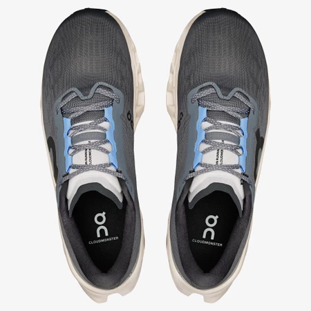 On Cloudmonster 3 in Rock