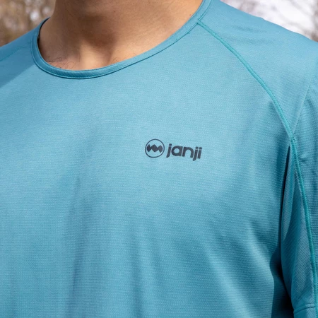 Janji Run All Day Tech Tee in Cerulean