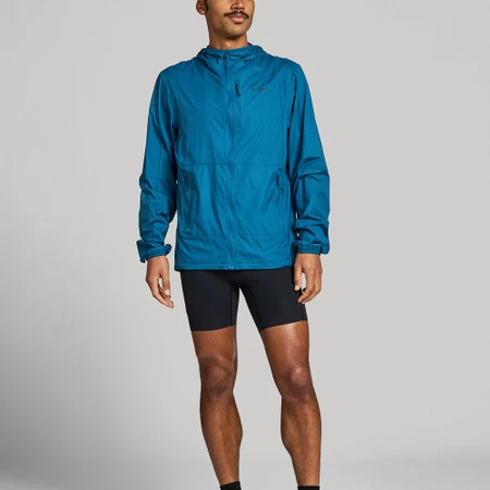 Janji Zephyrunner Wind Shell Jacket in Tidal