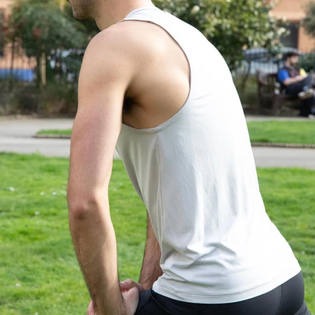 Janji Run All Day Tank in Mist