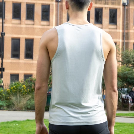 Janji Run All Day Tank in Mist