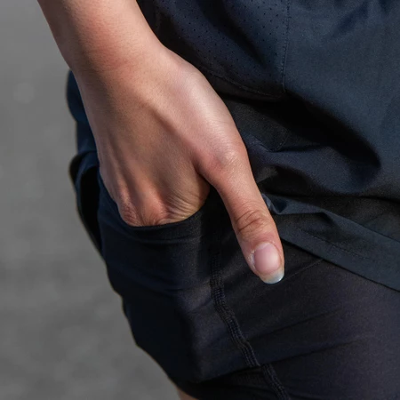 Brooks Dash 2-in-1 Shorts in Black