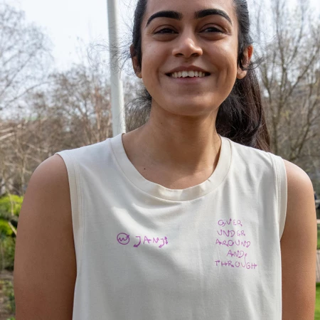 Janji Circa Daily Muscle Tank in Lightrider