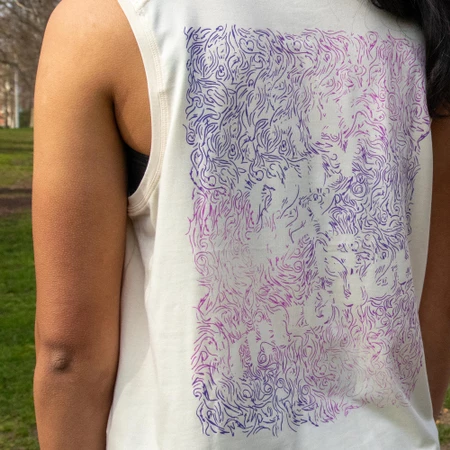 Janji Circa Daily Muscle Tank in Lightrider