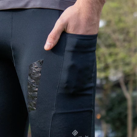 Ronhill Tech All-Terrain 10in Stretch Shorts in Black