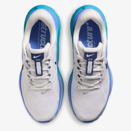 Nike Structure Plus in White/Blue