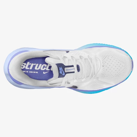 Nike Structure Plus in White/Blue