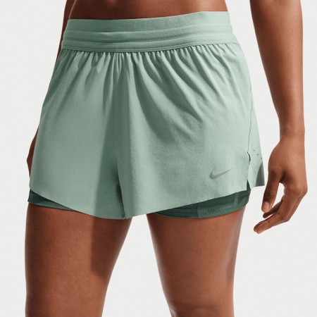 NIKE  Swift Mid-Rise 2-in-1 Shorts