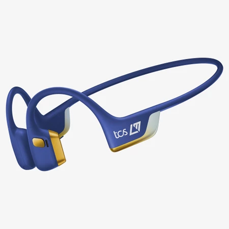 Shokz OpenRun Pro 2 Headphones in Blue/Gold