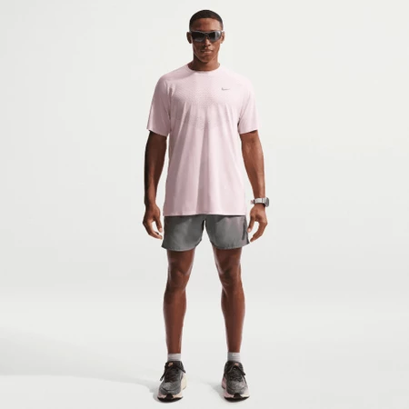 Nike Stride Dri-FIT ADV Tee in Silt Red