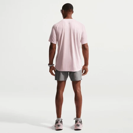 Nike Stride Dri-FIT ADV Tee in Silt Red