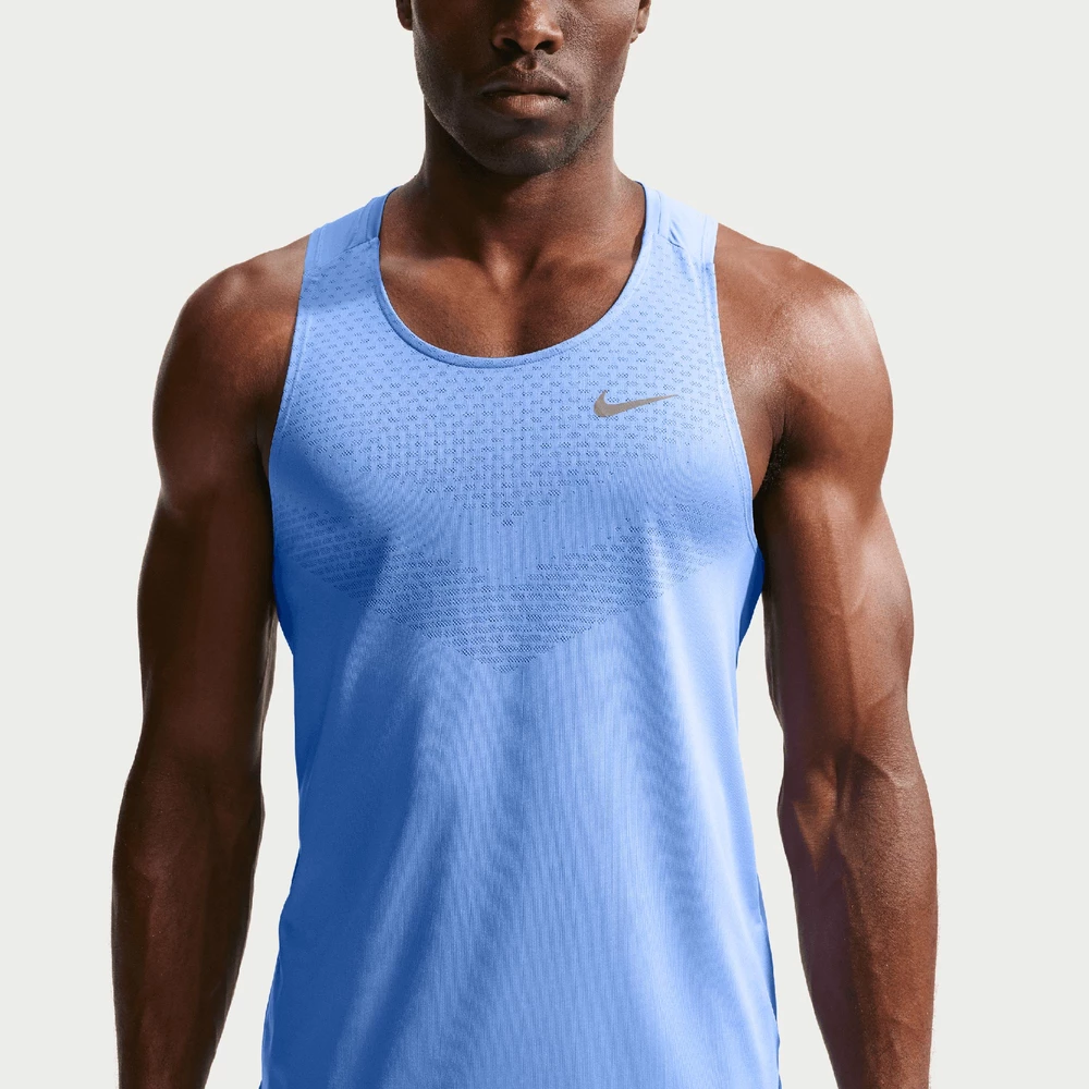 Nike Stride Dri-FIT ADV Tank in Royal Pulse