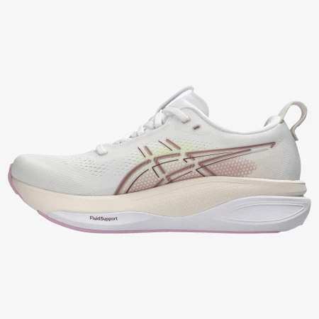 Asics Gel Kayano 33 in White/Hazy Lilac