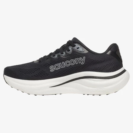 Saucony Ride 19 in Black/Silver