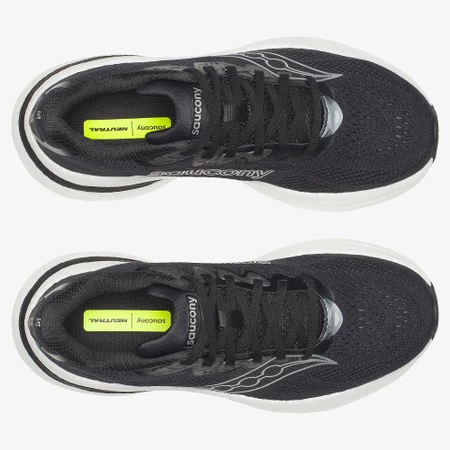 Saucony Ride 19 in Black/Silver
