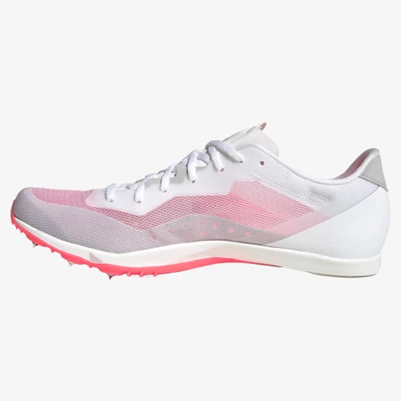 Adidas Distancestar  in White/Solar Turbo