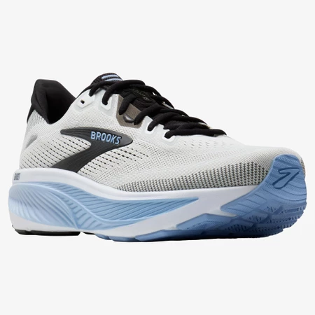 Brooks Ghost 18 2E Wide in White/Blue
