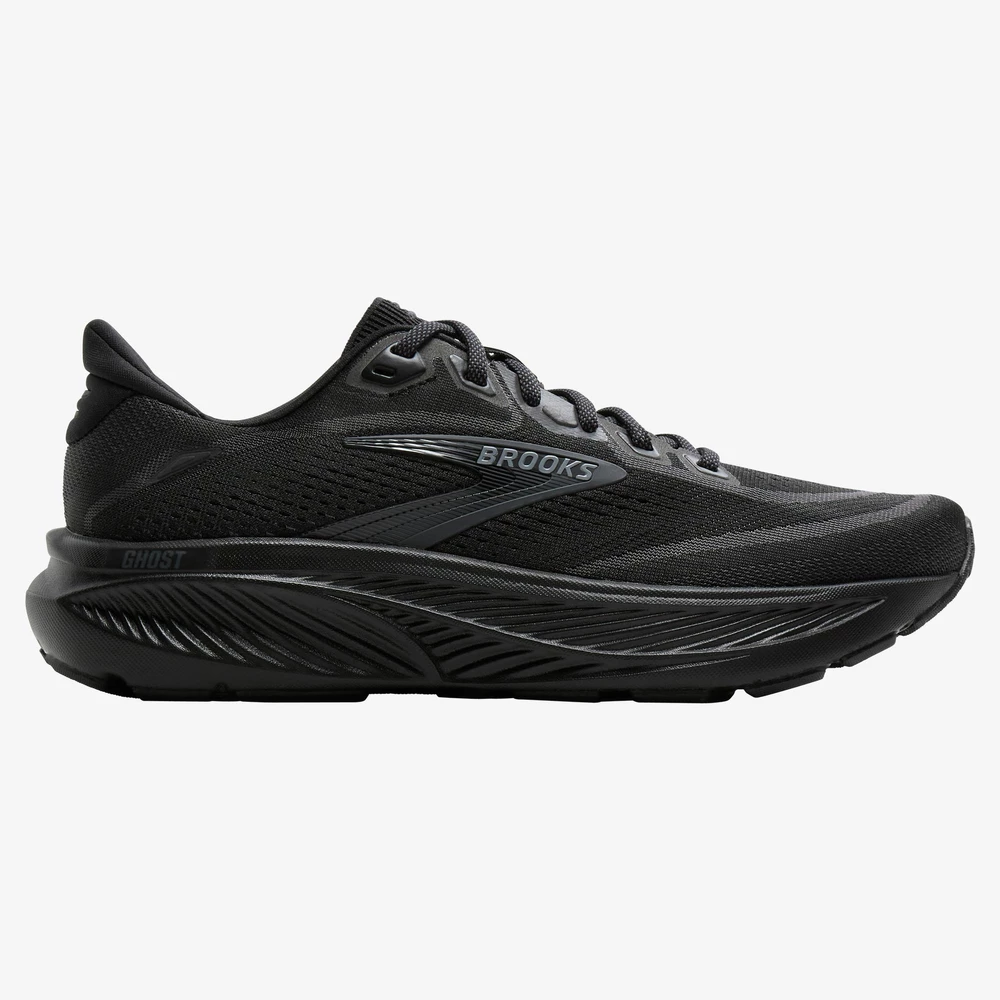 Brooks Ghost 18 2E Wide in Black/Black