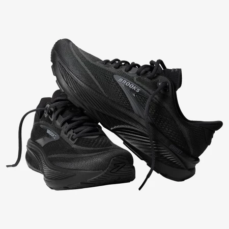Brooks Ghost 18 4E Extra Wide in Black/Black